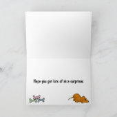 AHL - Happy Birthday Dackel Cards Karte (Innenseite)