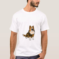 AHL-, Sheltie HundeCartoon-Shirt