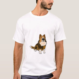 AHL-, Sheltie HundeCartoon-Shirt T-Shirt