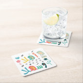 Ahlan Wa Sahlan Rechteckiger Pappuntersetzer (Vor Ort)