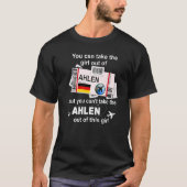 Ahlen Boarding Pass  Ahlen Girl  Ahlen T-Shirt (Vorderseite)