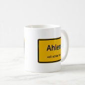 Ahlen Tasse Kaffeetasse Teetasse (VorderseiteRechts)