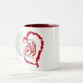 AhlyLove Zweifarbige Tasse (Vorderseite Links)
