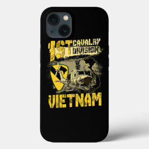 Ähm1 Huey Helicopter 1st Cavalry Division Vietnam Case-Mate iPhone Hülle