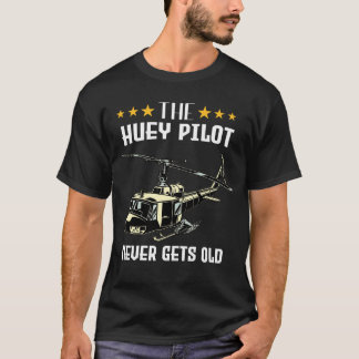 Ähm1 Huey Helicopter Pilots VietnamHuey Pilot T-Shirt
