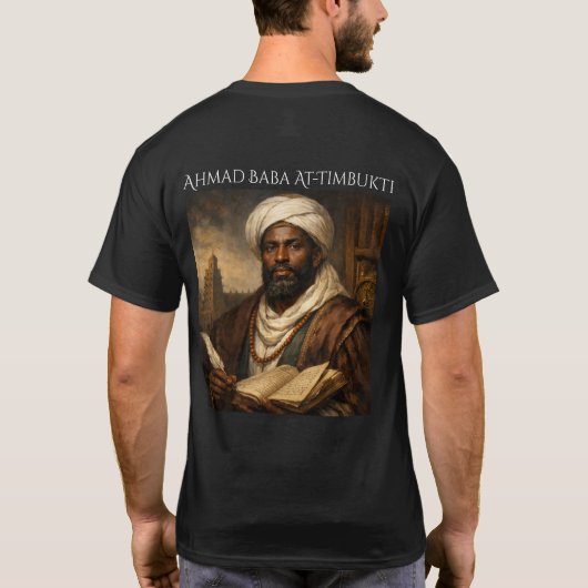 Ahmad Baba at-Timbukti T-Shirt (Rückseite)