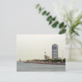 Ahmad Tower, Kuwait Stadt Postkarte (Stehend Vorderseite)