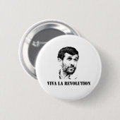 Ahmadinejad - Viva Larevolution Button (Vorne & Hinten)