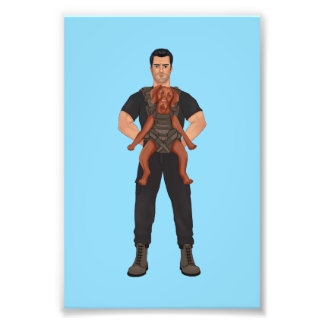 Ahmed and Nemi wall art Fotodruck