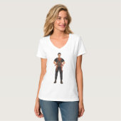 Ahmed und Nemi T-Shirt (Vorderseite Vollansicht)