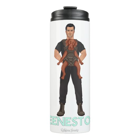 Ahmed und Nemi Thermosbecher (Vorderseite)