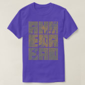 Ahmedabad Gujarat India City Map Typografie Bauhau T-Shirt (Design vorne)
