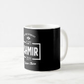 Ahmir Personalisiert Name Birthday Gift Kaffeetasse (VorderseiteRechts)