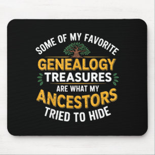 Ahnenforschung Schätze Genetischer Genealoge Vorfa Mousepad