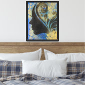 Ahnenkodex Leinwanddruck (Insitu (Schlafzimmer))