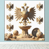 Ahnenstein: Die Adlerprophezeiung Leinwanddruck (Insitu (Holzboden))