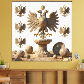 Ahnenstein: Die Adlerprophezeiung Leinwanddruck (Insitu (Wohnzimmer))