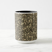Ähnlich der Wandstruktur in Wildleder- oder Khaki- Tasse (Zentrum)