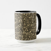 Ähnlich der Wandstruktur in Wildleder- oder Khaki- Tasse (VorderseiteRechts)