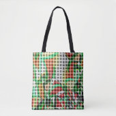 Ähnlich einem Korb auf einem Gras-Foto Tasche (Vorderseite)