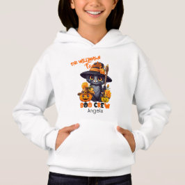 Ähnlicher Familienname Halloween Cat Pumpkin Hoodie