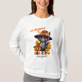 Ähnlicher Familienname Halloween Cat Pumpkin T-Shirt