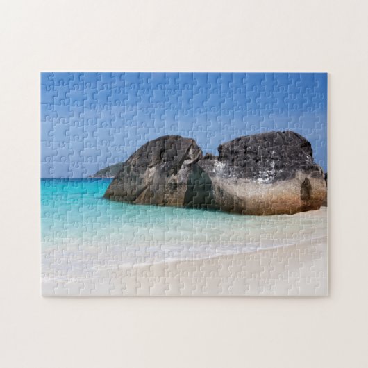 Ähnlicher Strand Andaman Sea Thailand Geschenk Pos Puzzle (Horizontal)