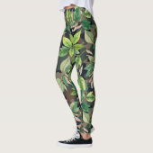 Ähnliches Muster für Camouflage von Blätter Leggings (Links)