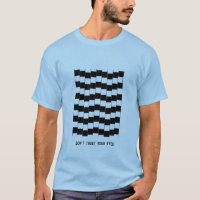 Ähnlichkeit zeichnet geometrisch-optische Illusion