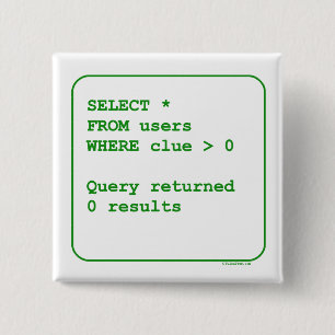 Ahnungslose Benutzer Button