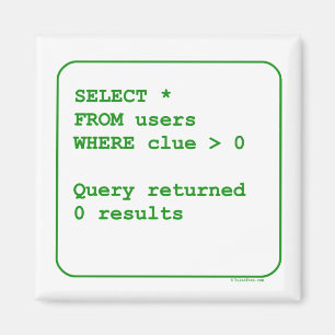 Ahnungslose Benutzer Magnet