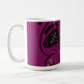 Ahnungsloser Hase Becher Kaffeetasse (Links)