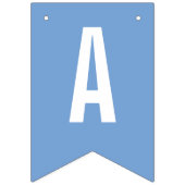 Ahoi ist es ein Jungen-SeeAquarell-blaues Baby Wimpelkette (Zweite Fahne)