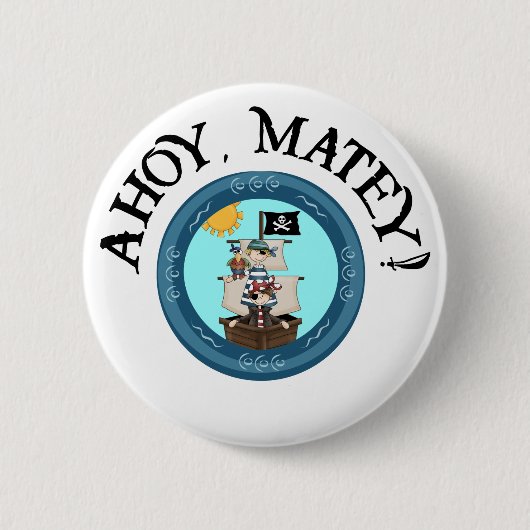 Ahoi kameradschaftlicher Knopf Button (Vorderseite)