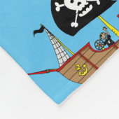 ahoi kameradschaftliches Piratenschiff Fleecedecke (Ecke)