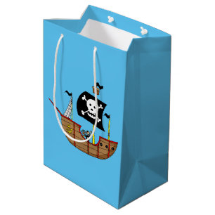 ahoi kameradschaftliches Piratenschiff Mittlere Geschenktüte