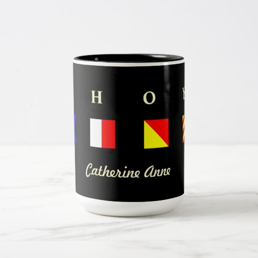 AHOI personalisierte Tasse (Mittel)