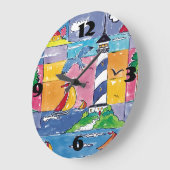 Ahoi Wanduhr (Winkel)