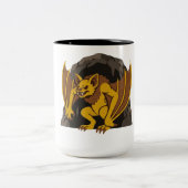 Ahool Zweifarbige Tasse (Mittel)