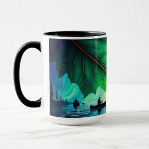 Ahorn-Aurora-Kanuriver-Führung Blau Tasse