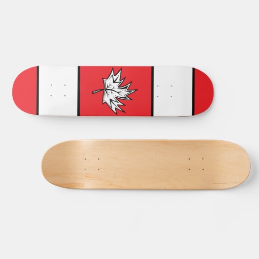 Ahorn-Blatt-Skateboard Skateboard (Horizontal)