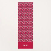 Ahorn-Blätter auf kohlebeständigem Hintergrund Yogamatte (Vorderseite)