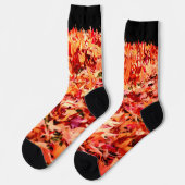 Ahorn-Blätter Crew Socks Socken (Linkes Detail)