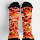 Ahorn-Blätter Crew Socks Socken (Oben)