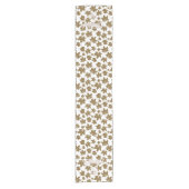 Ahorn-Blätter Dankbarer Erntedank Brunch Abendesse Kurzer Tischläufer (Vorderseite)