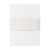 Ahorn-Blätter fallen Babydusche Einladungsbanderole (Rückseitenbeispiel)