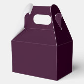 Ahorn-Blätter fallen Babydusche Geschenkschachtel (Rückseite)