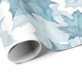 Ahorn-Blätter. Farbmuster Geschenkpapier (Rolleneckpunkt)