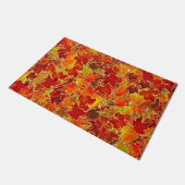 Ahorn-Blätter Fußmatte (Schrägansicht)