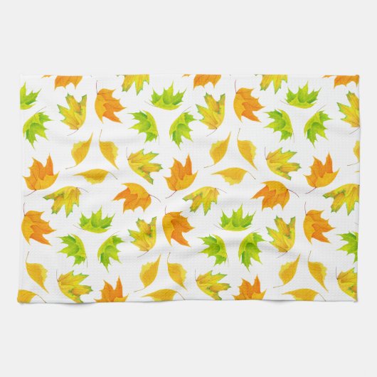 Ahorn-Blätter Geschirrtuch (Horizontal)